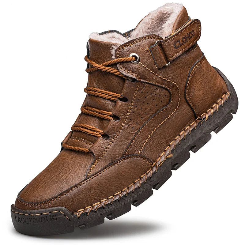 Botas Masculinas De Cuero Hechas A Mano Vanthea